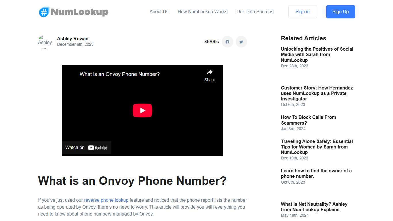 Understanding Onvoy Phone Numbers: Why You Should Be Cautious