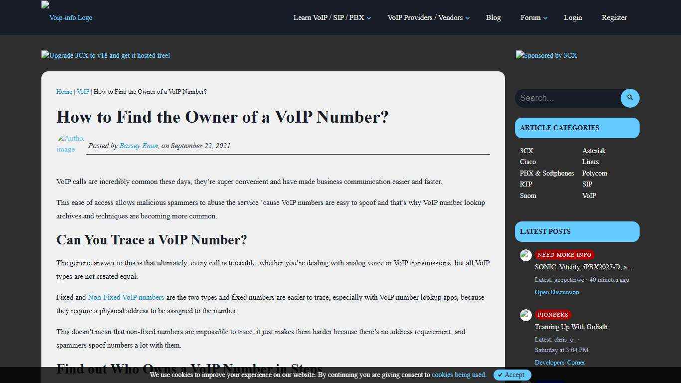A Quick Guide on how to Lookup an Unknown VoIP Number